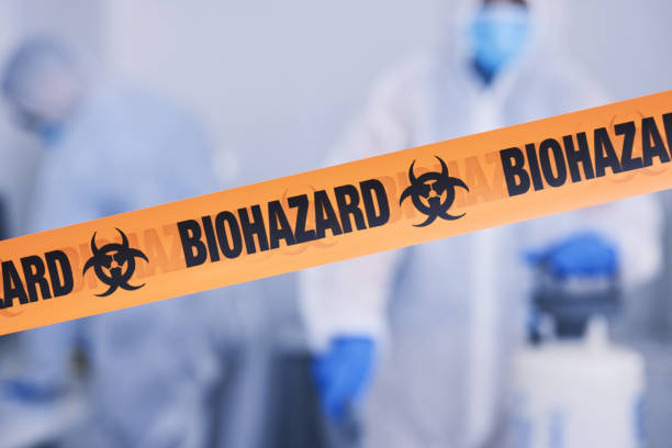 Professional Odor Removal technician working in Burbank, WA